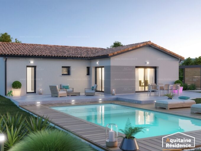 Aquitaine Residence CONSTRUCTION MAISON LANGON Villa 3 1