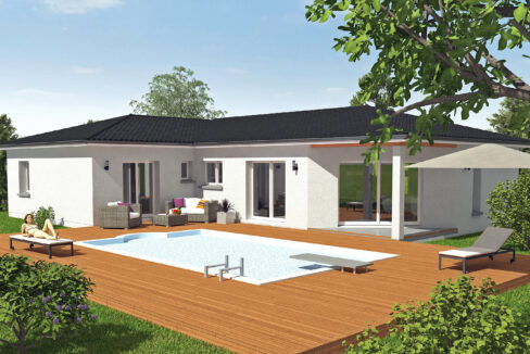 Aquitaine Residence CONSTRUCTION MAISON LANGON VUE EXT SUD