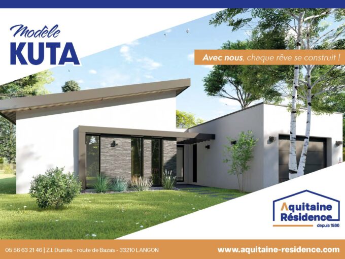 Aquitaine Residence CONSTRUCTION MAISON LANGON MODELE KUTA Page 1